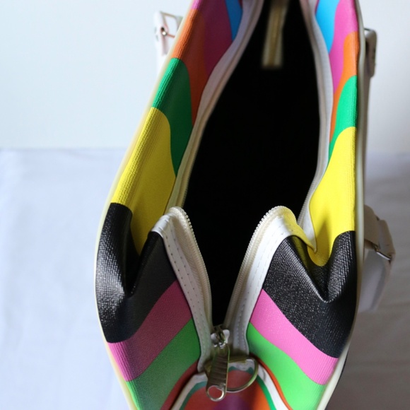 Hello Kitty Large Travel Tote Bag Beach Pool Summer Colorful - Picture 3 of 5